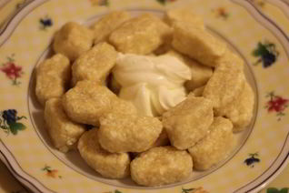 Ленивые вареники на овсяной муке