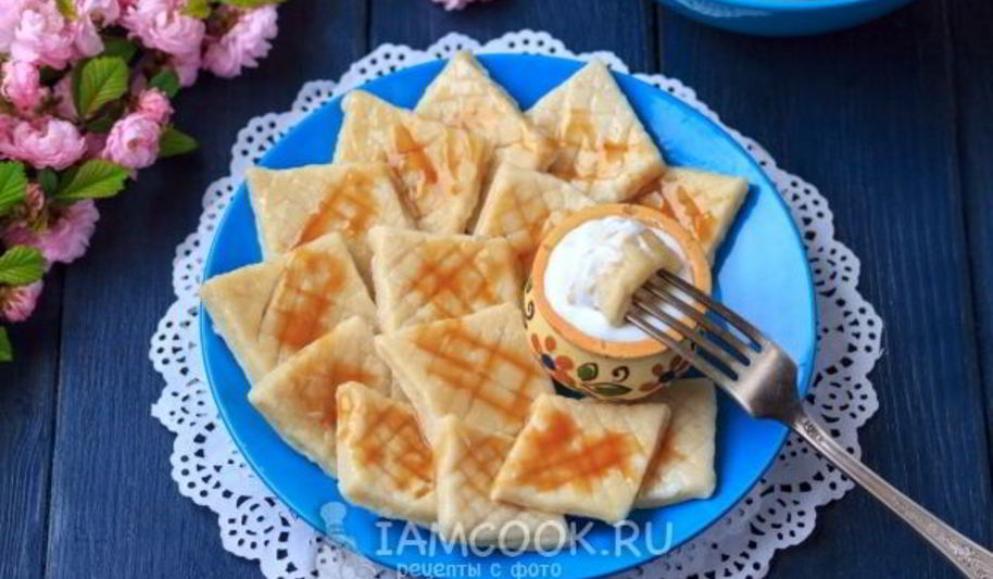 Рецепт ленивых вареников с бананом