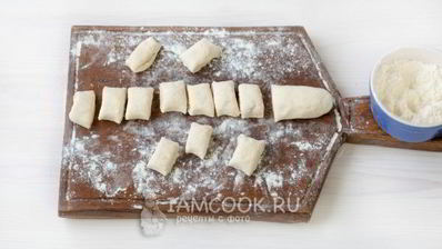 ленивые вареники с бананом