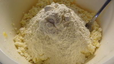 ленивые вареники с ягодным соусом кули