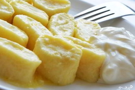 Ленивые вареники в пароварке