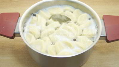 постные ленивые вареники с картофелем