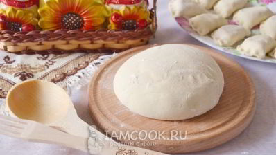 тесто для вареников на молоке