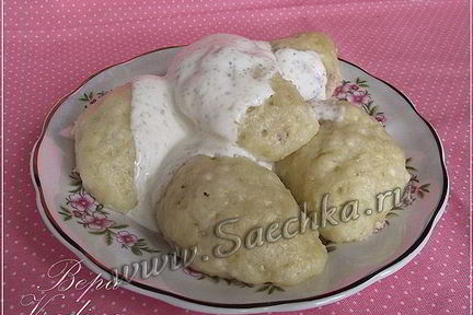 Творожные вареники на пару