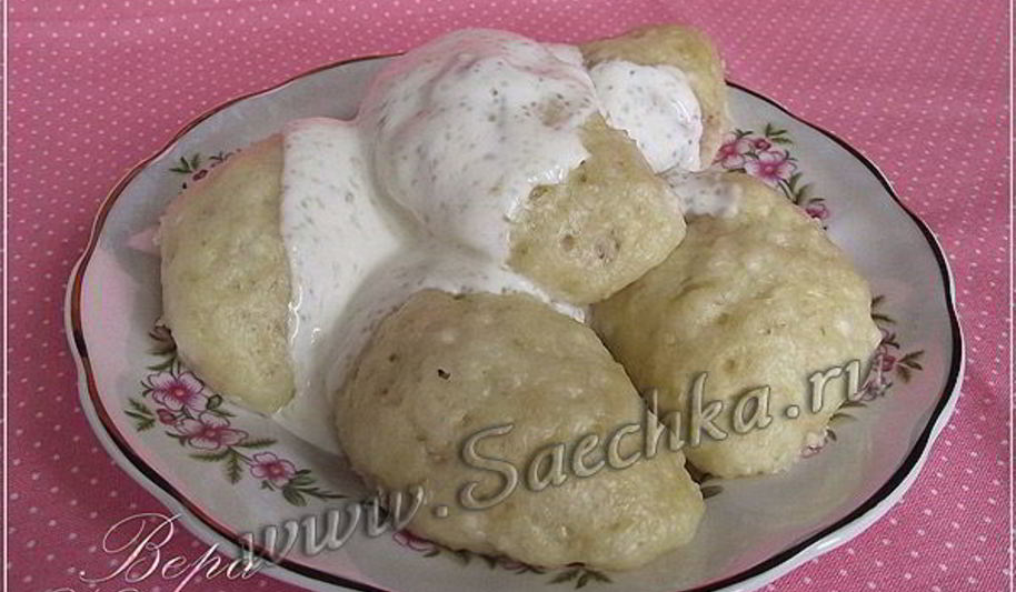 Рецепт творожных вареников на пару