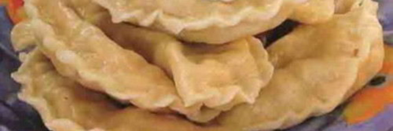 Вареники из гречневой муки с творогом по-украински