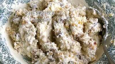 вареники из картофельно-тыквенного теста с начинкой из рикотты и вишни