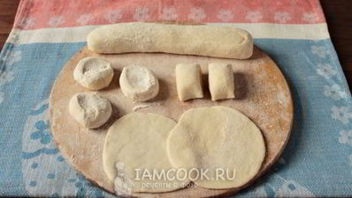 вареники из заварного теста с картошкой и грибами