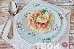 Вареники на пару