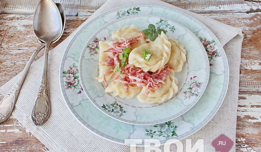 Рецепт вареников на пару