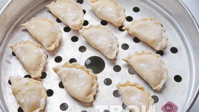 вареники на пару