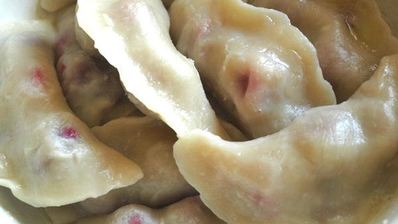 вареники постные с вишней из заварного теста