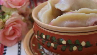 вареники постные с вишней из заварного теста