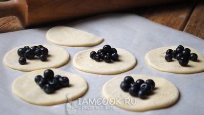 вареники с черникой на кефире