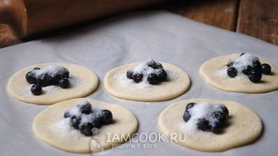 вареники с черникой на кефире