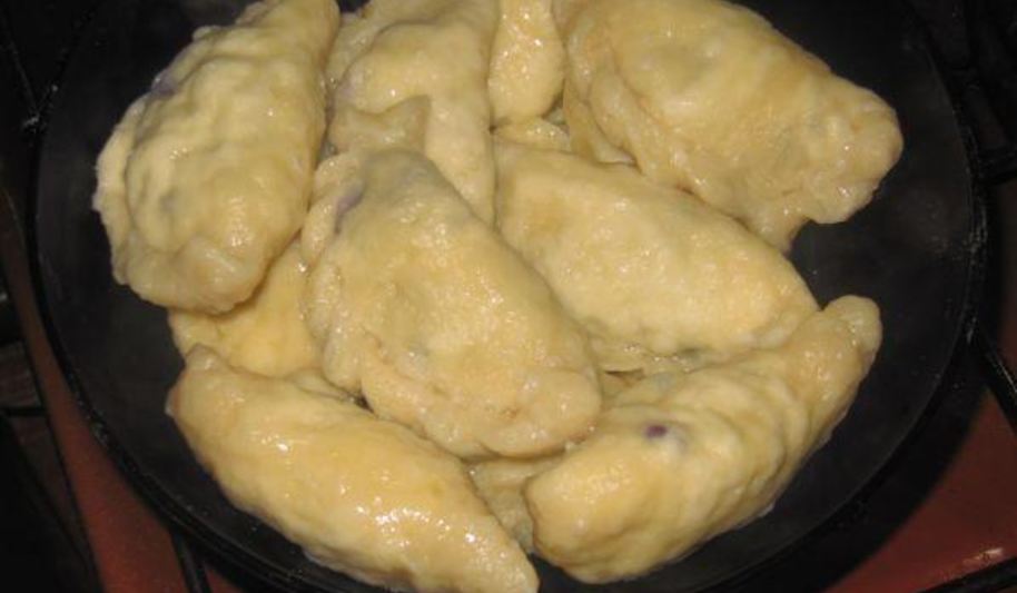 Рецепт вареников с черникой