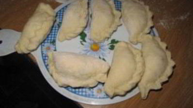 вареники с черникой