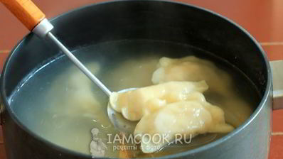 вареники с капустой и мясом