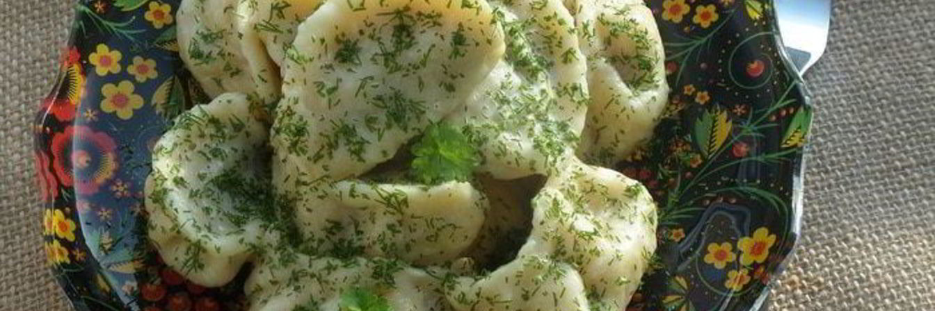 Вареники с картофелем и грибами Самые любимые