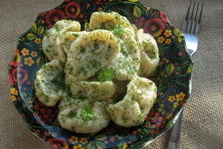 Вареники с картофелем и грибами Самые любимые