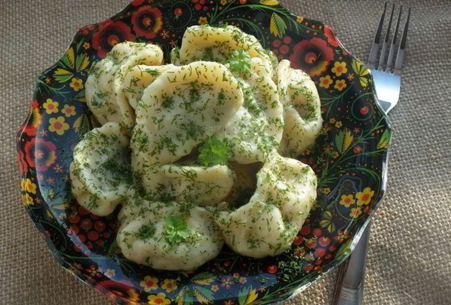 Вареники с картофелем и грибами Самые любимые