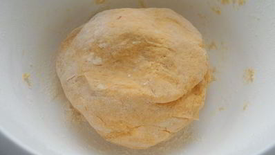 вареники с картофелем из тыквенного теста