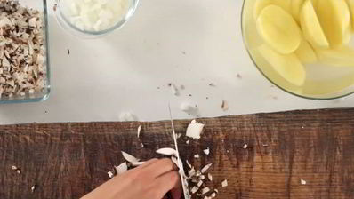 вареники с картошкой и грибами