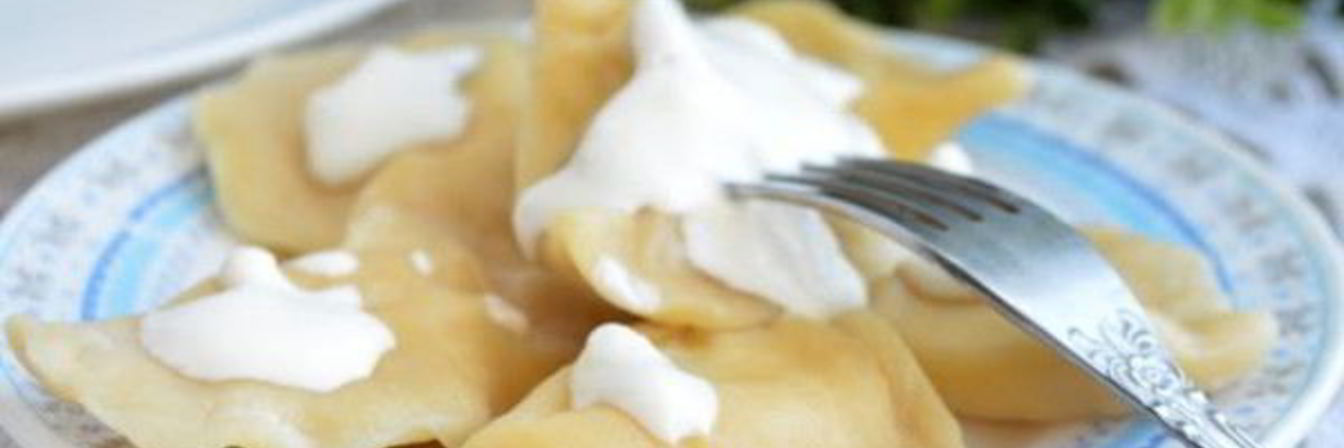 Вареники с картошкой и творогом