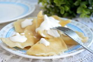 Вареники с картошкой и творогом