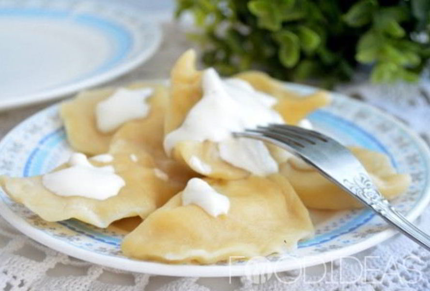 Вареники с картошкой и творогом