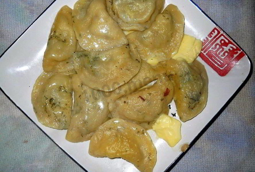 Вареники с картошкой и укропом