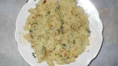 вареники с картошкой и укропом