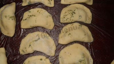 вареники с картошкой и укропом