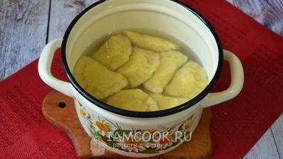 вареники с картошкой на кефире