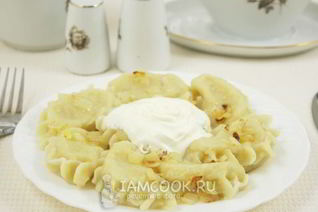 Вареники с картошкой на молоке