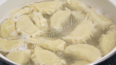 вареники с картошкой на молоке