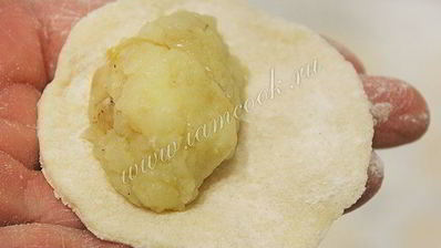 вареники с картошкой на молоке