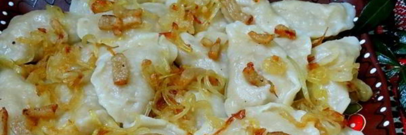 Вареники с квашеной капустой и картошкой