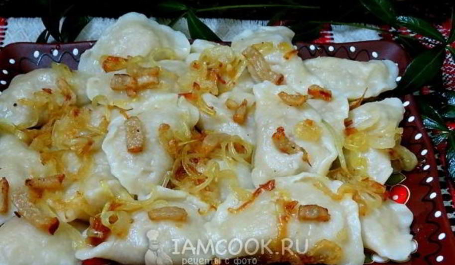 Рецепт вареников с квашеной капустой и картошкой