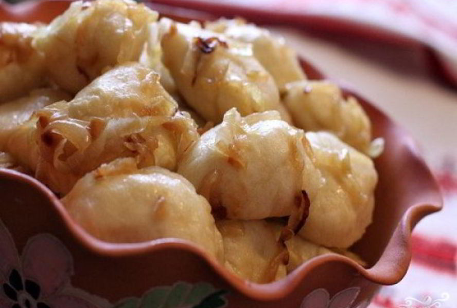 Вареники с мясом на кефире