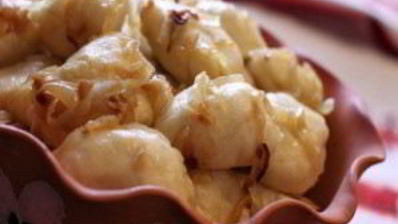 вареники с мясом на кефире