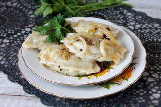 Вареники с мясом