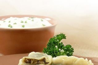 Вареники с рыжиками