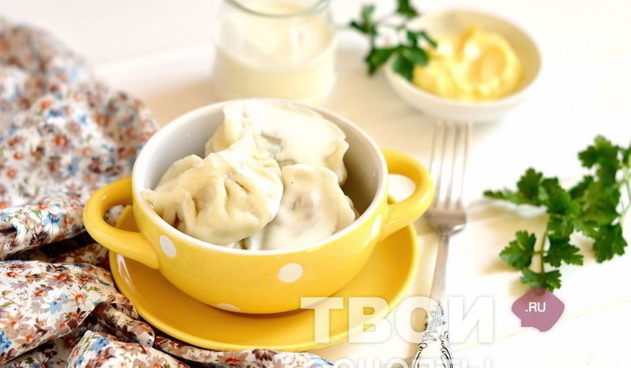 Рецепт вареников с салом