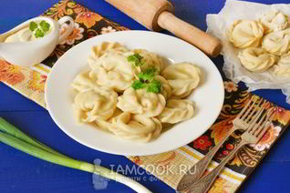 Вареники с сырой картошкой и сыром