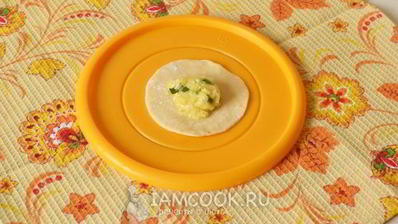 вареники с сырой картошкой и сыром