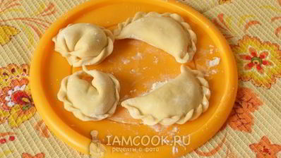 вареники с сырой картошкой и сыром