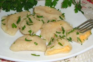 Вареники с сыром