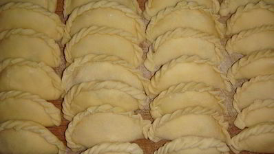 вареники с творогом и финиками