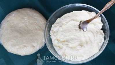 вареники с творогом и яичными желтками